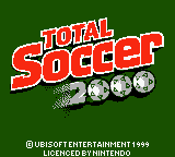 David O'Leary's Total Soccer 2000 screenshot 2 for GameBoy Color